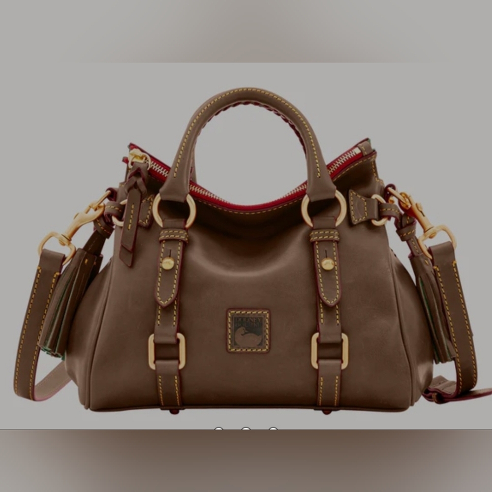 Dooney Aand Bourke Micro Flourentine Satchel- Elephant. NEW!